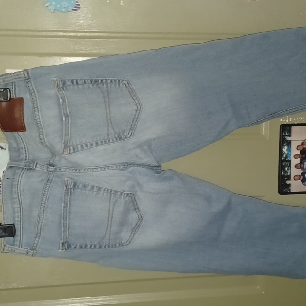Mens Hollister Destress Skinny Jeans - Picture 5 of 7
